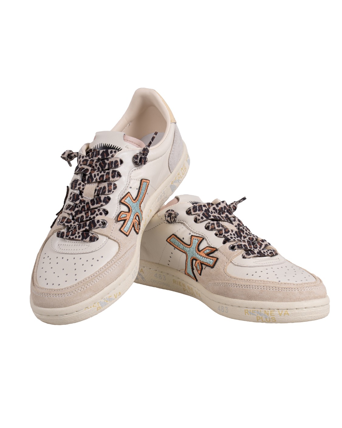 shop PREMIATA  Scarpa: Premiata Sneaker "Bskt clayd".
Altezza Suola 2,5 cm
Fusbet Interno 28,3 cm
Composizione: Suola: 80% RUBBER 20% EVA; Tomaia: 60% SHEEPSKIN 5% PL 35% CALF LEATHER; Fodera: 86% GOAT LEATHER 14% PU.
Fabbricato in Vietnam.. BSKT CLAYD-7317 number 9718000